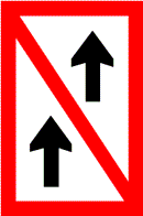A.2 Előzés tilos